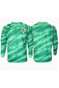 Kroatia Keeper Fotballdrakt Borte Klær EM 2024 Lange ermer